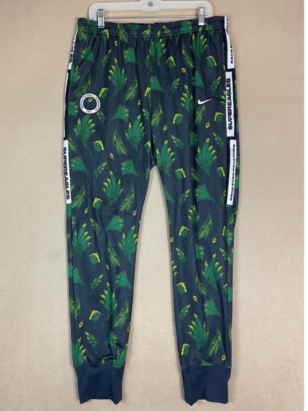 Nike Super Eagles Nigeria Green Dri Fit Track Pants